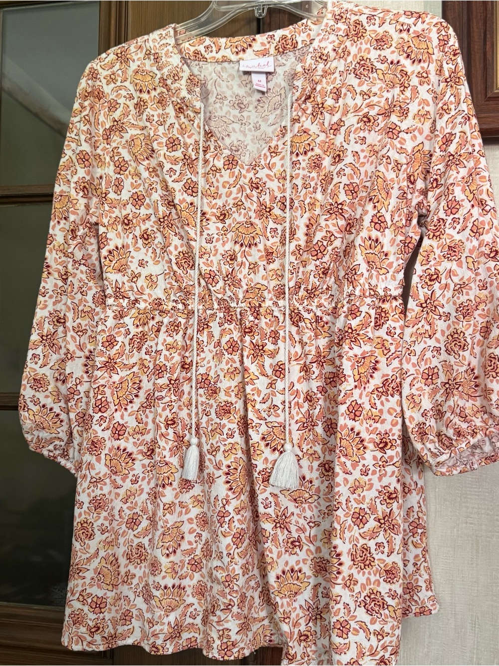 Isabel Maternity by Ingrid & Isabel Floral V-Neck Tunic